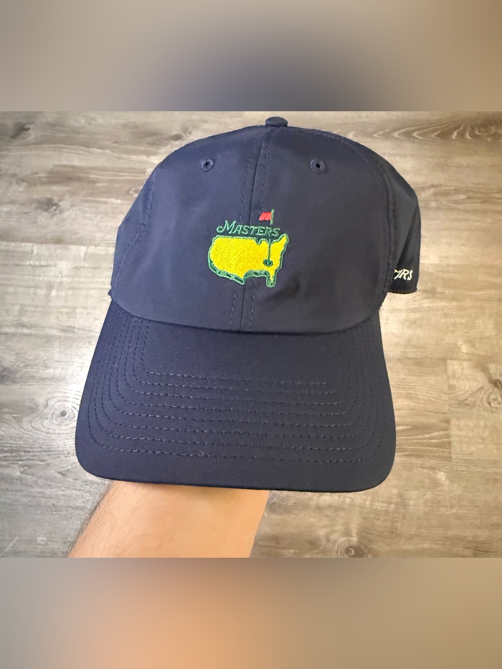 Masters Hat Cap navy blue /green Logo American Needle Augusta National golf NWOT